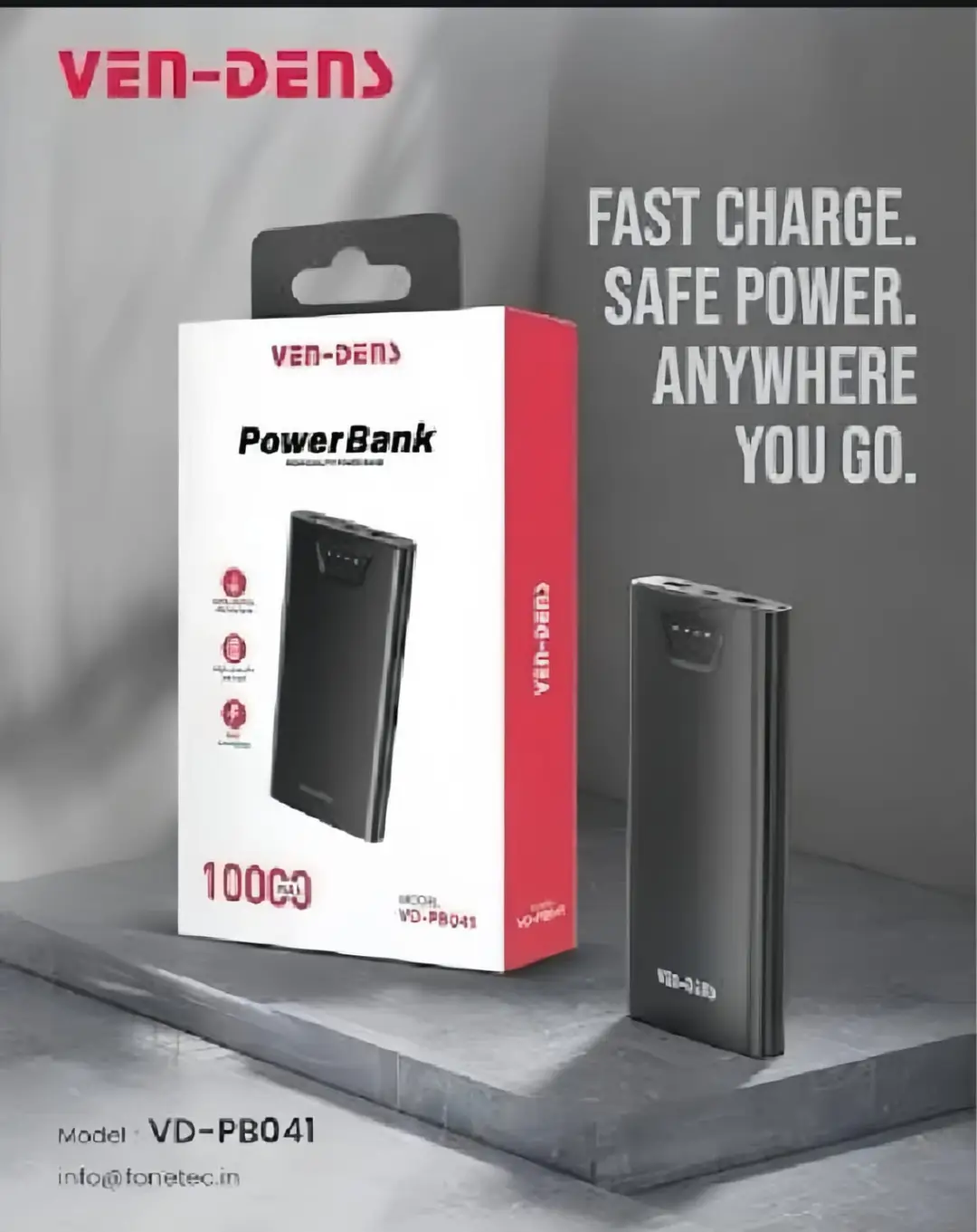 Power Bank full fast charging