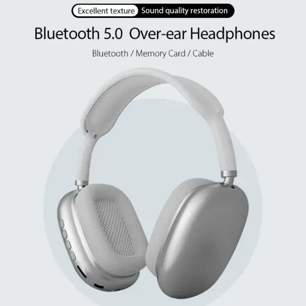 Black Long-Lasting Battery With Fast Charge 09 Headphone