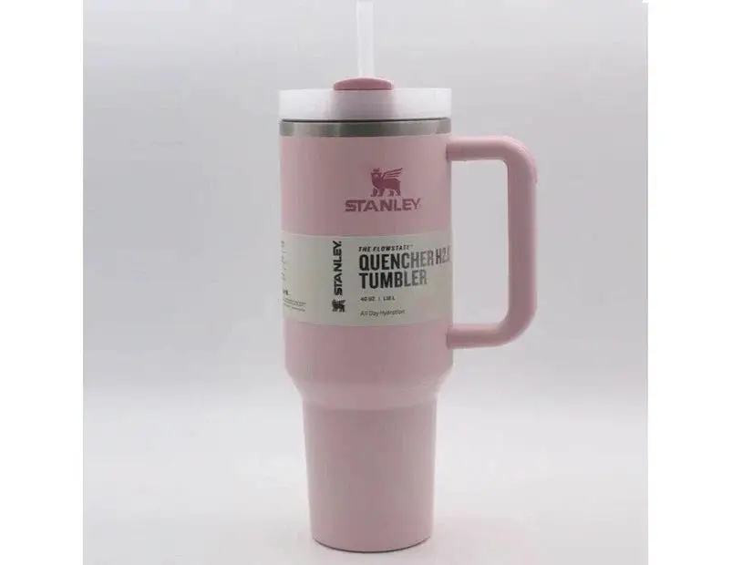 Stanley Tumbler 40oz (1200ml) – Stainless Steel Vacuum Insulated Cup with Straw & Lid | Leakproof Travel Tumbler Mug for Hot & Cold Drinks | Coffee Thermos Water Bottle for Gym, Office, Outdoor & Gifts