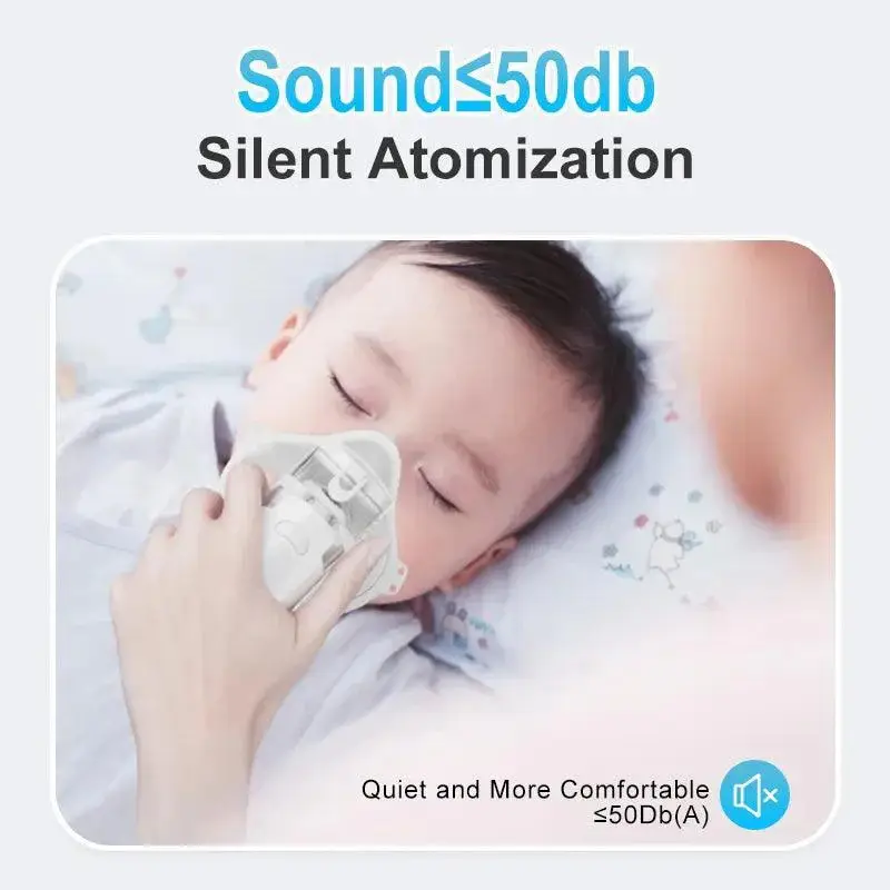 Compact And Lightweight For Travel Or Storage Nebulizer