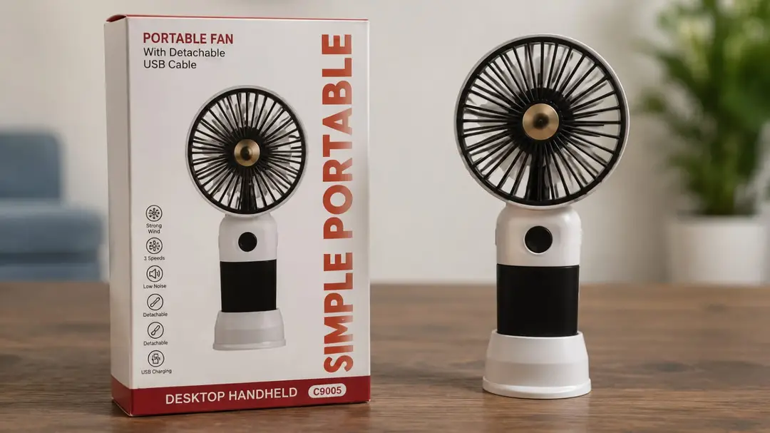 Easy To Use Rechargeable Fan