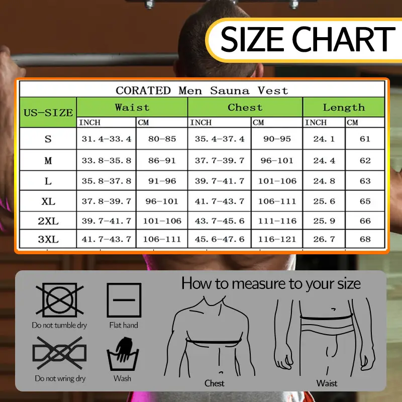 Men Body Shaper Fitness Neoprene Sauna Vest Waist Trainer Double Belt Sweat Shirt Corset Top Abdomen Slimming Shapewear Fat Burn Jacket Hot Shapers