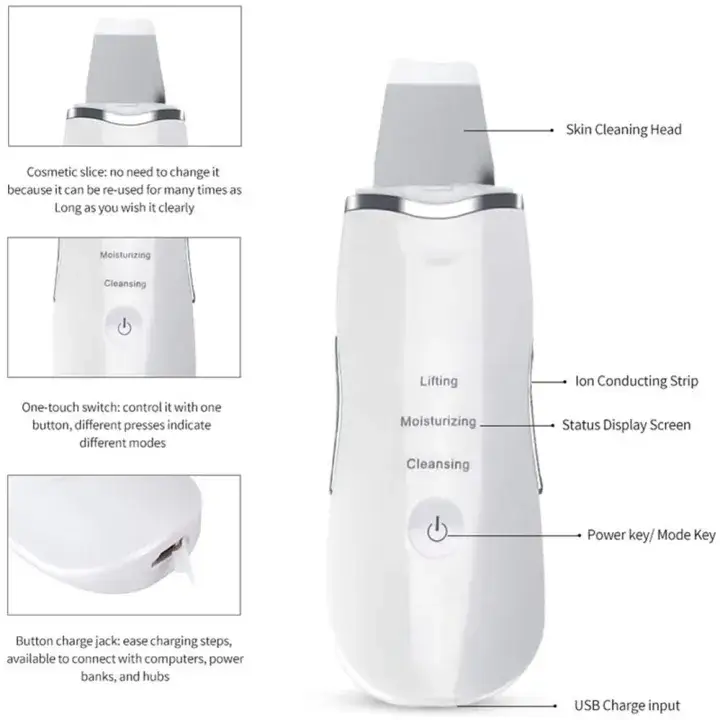 Deep Cleansing Blackhead Remover Pore Cleanser Facial Beauty Lifting Tool