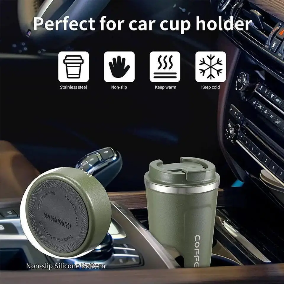 310ML Heat Preservation Coffee Mug Stainless Steel Travel Portable Mug Coffee Milk Cup Vacuum Flasks Thermo Cup