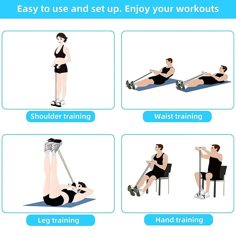 Flexible Fitness Pull Rope