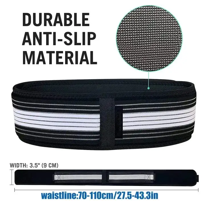 1 PCS Hip Belt Sacroiliac SI Joint Hip Braces for Hip Pain Pelvic Support Belt Sciatica Pelvis Lumbar Pain Relief Lower Back Support Body Buliding Belt