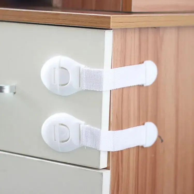 2pcs Child Safety Lock For Drawer, Door & Refrigerator
