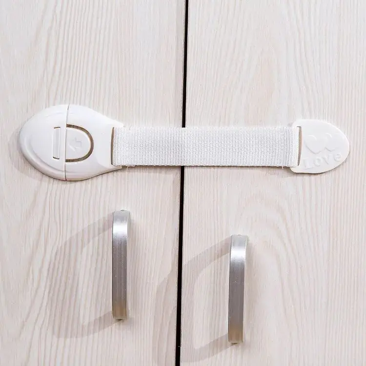 2pcs Child Safety Lock For Drawer, Door & Refrigerator