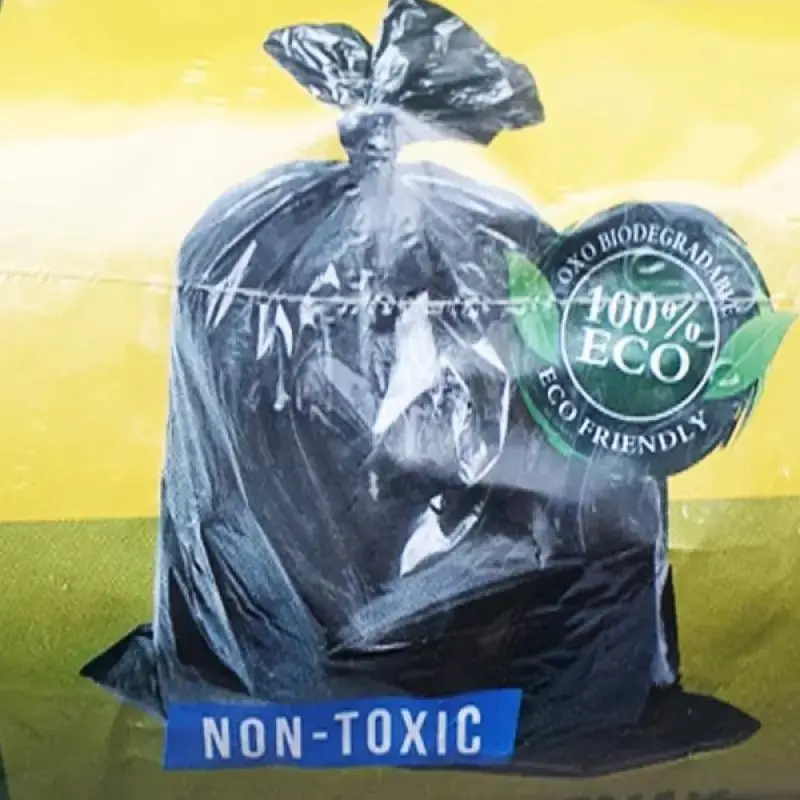 Garbage Bags For Dustbin Pack Of 35 18 X 24 Inch / Garbage Bag (1 Roll / 32 Bags)