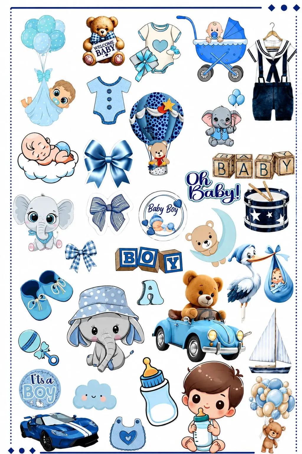 Congratulations Cartoon Stickers