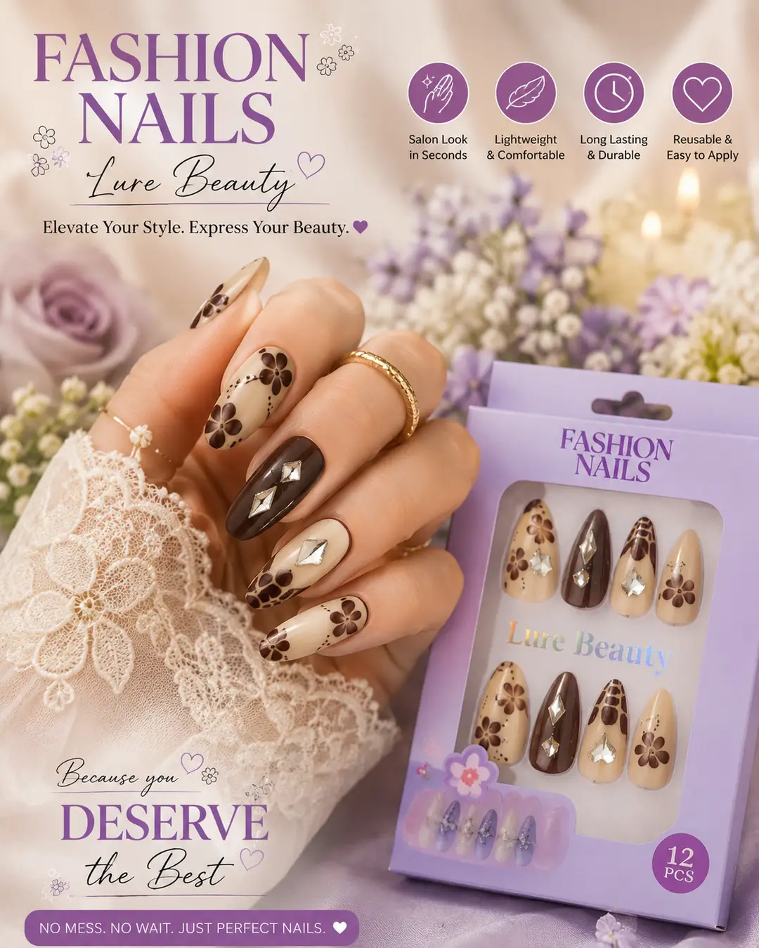 Customization Fake Nails
