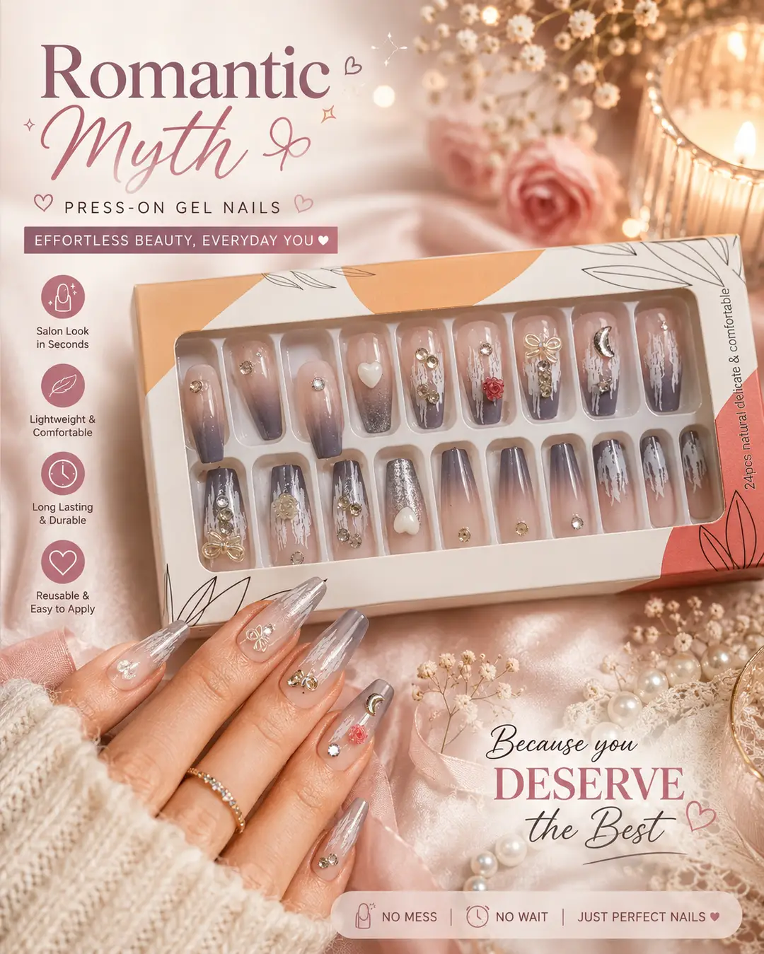 Customization Fake Nails