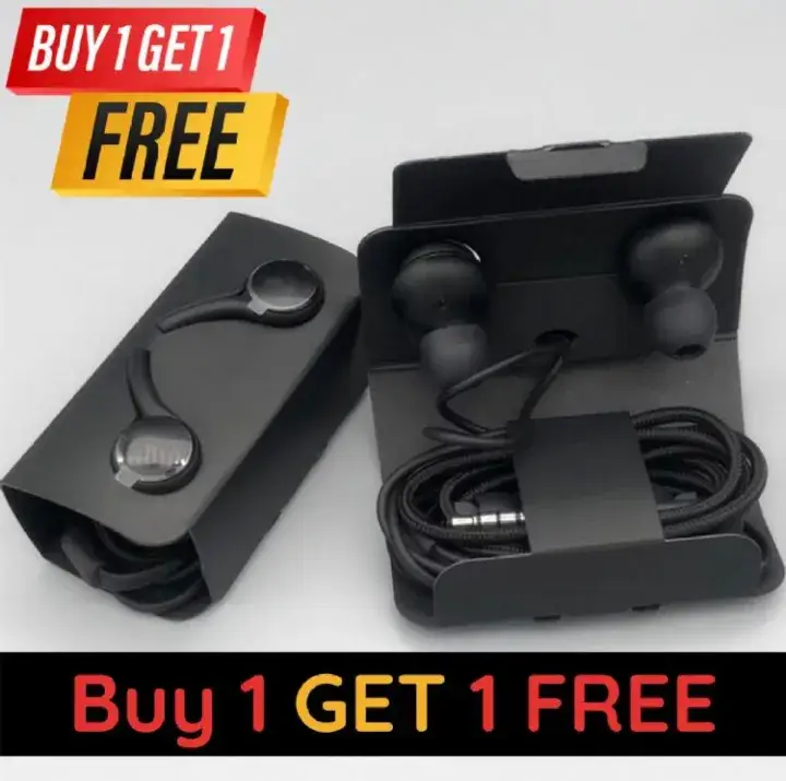 Buy 1 Get 1 Free | AKC S10 Handsfree | Universal 3.5mm Earphones | Heavy Bass & Clear Sound | Compatible with All Android Devices.