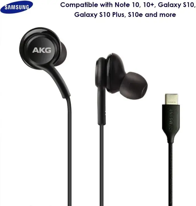 Samsung AKG Type-C Wired In-Ear Earbuds with Noise-Cancelling Microphone, Dynamic Sound, Universal Plug No Ratings