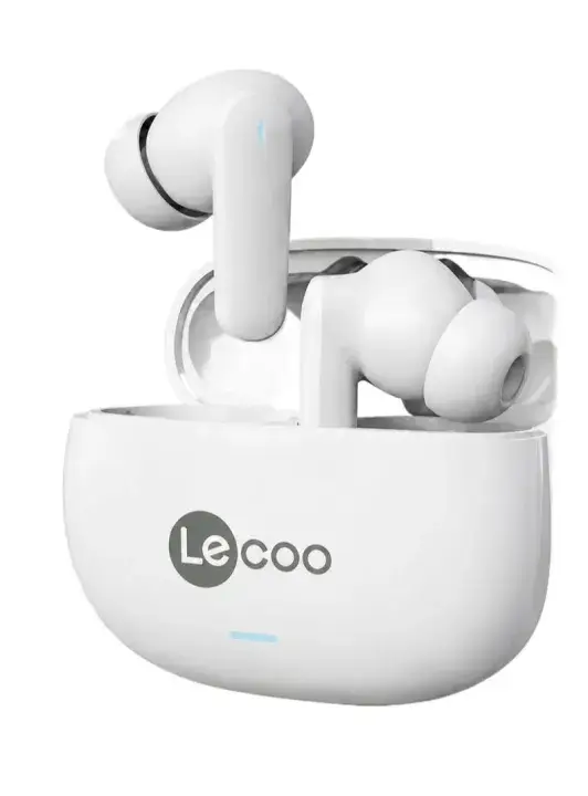 White Airpods Wireless Earbuds Bluetooth 5.3 | Deep Bass | Smart Touch | Noise Reduction | HD Sound | Touch Control | Long Battery Life