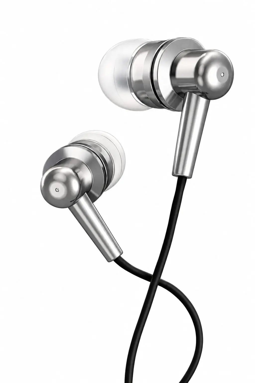 Buy 1 Get 1 Free Metal Handsfree Black Handsfree Universal 3.5mm Earphones | Heavy Bass & Clear Sound | Compatible with All Android Devices