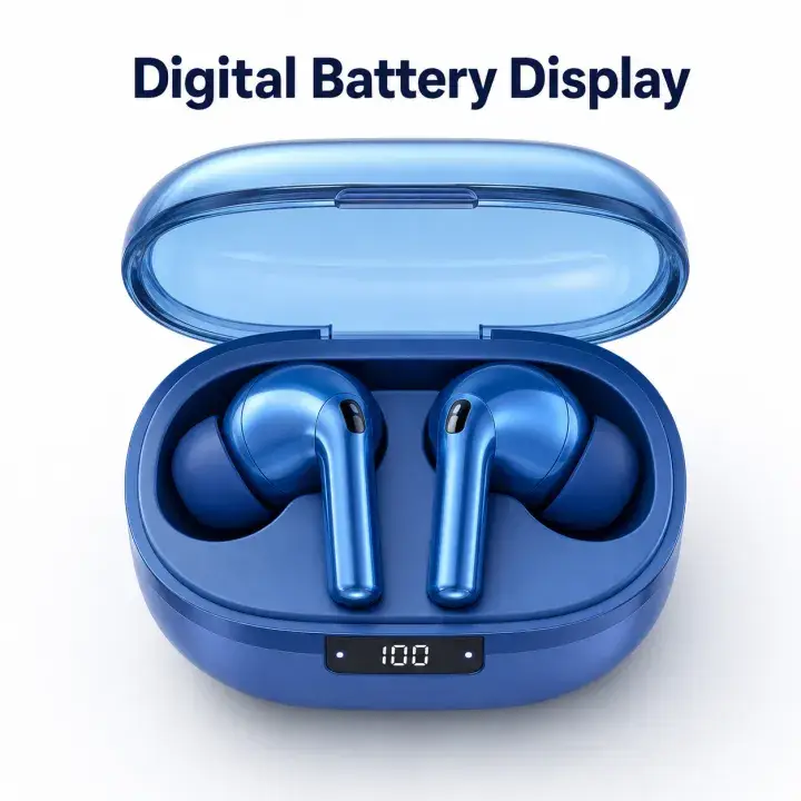 Premium Buds Pro 4 Wireless Earbuds - Voice Changer - Volume Control - Touch Control - Heavy Bass - Gaming Mode - Long Battery Life Bluetooth Earphones ST MOBITECH