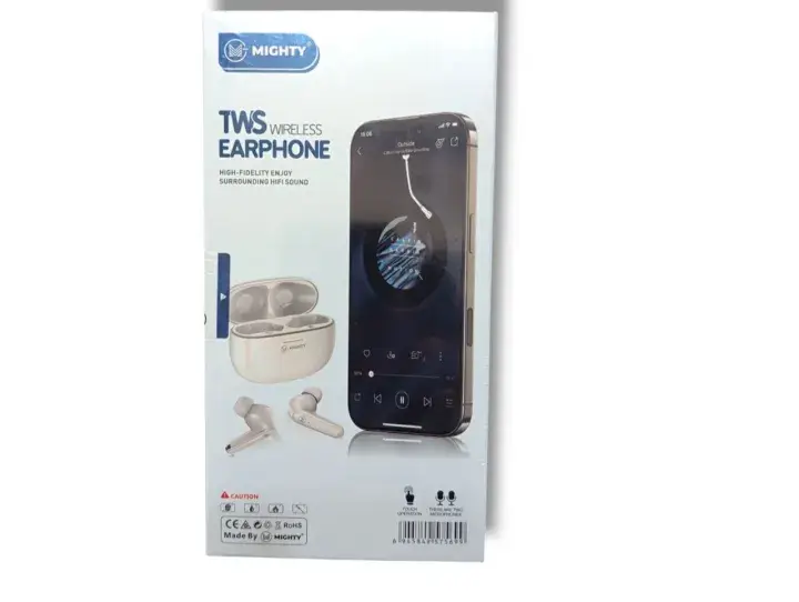 Bluetooth 5.1 Headset with Charging Case | HiFi Stereo Sound & Dual Microphones