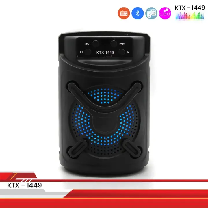Ktx-1449 Wireless Outdoor Audio Portable Bluetooth Speaker Good Sound Quality