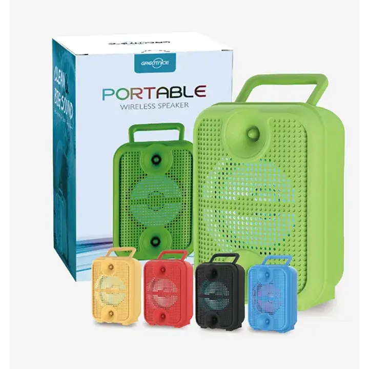 Wireless Portable Speaker Gts-1881 | Rechargable Battery | Unique Design
