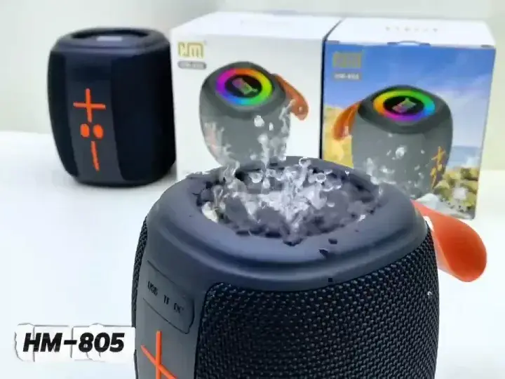 KTS 2310 Waterproof Wireless Portable Bluetooth Speaker with RGB Lights KTS 2310 Rechargeable Bluetooth Speaker RGB Light Up Long Battery KTS 2310 Waterproof Wireless Bluetooth Speaker Portable Outdoor Speaker Deep Bass Rechargeable Battery TF