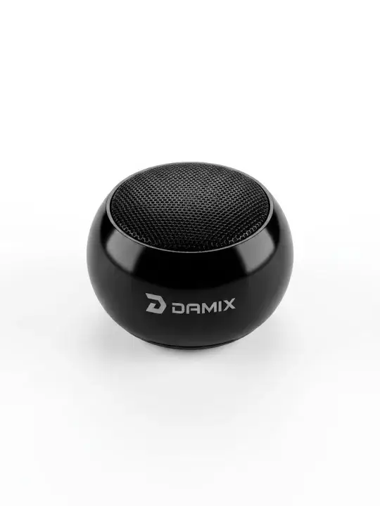 DAMIX Dm-120 Mini Metal Wireless Speaker | TWS Bluetooth 5.0 | Portable Audio with Selfie Remote