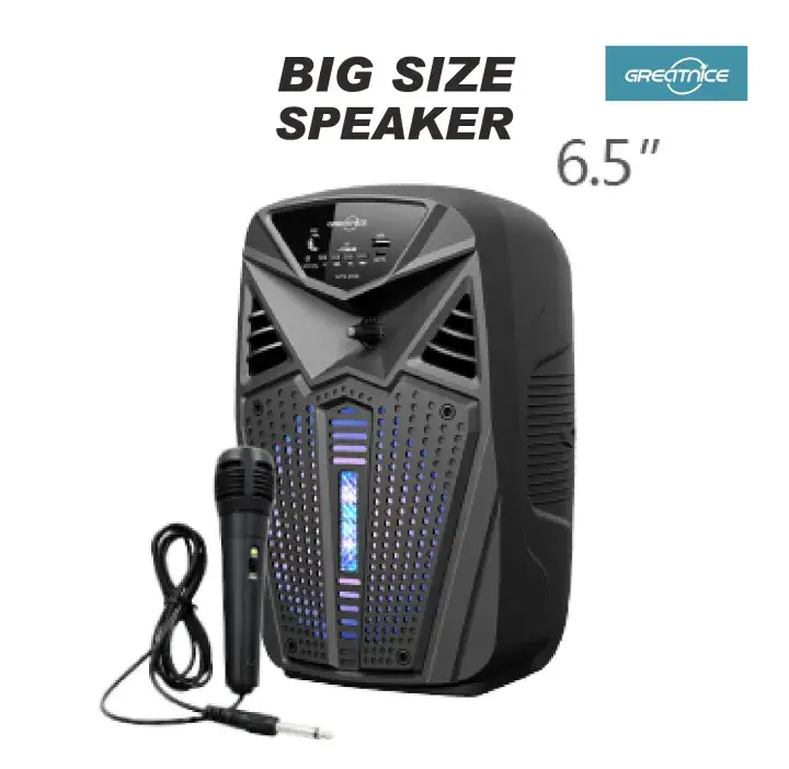 Sixonic GTS 2046 Portable Bluetooth Speaker with FM Radio