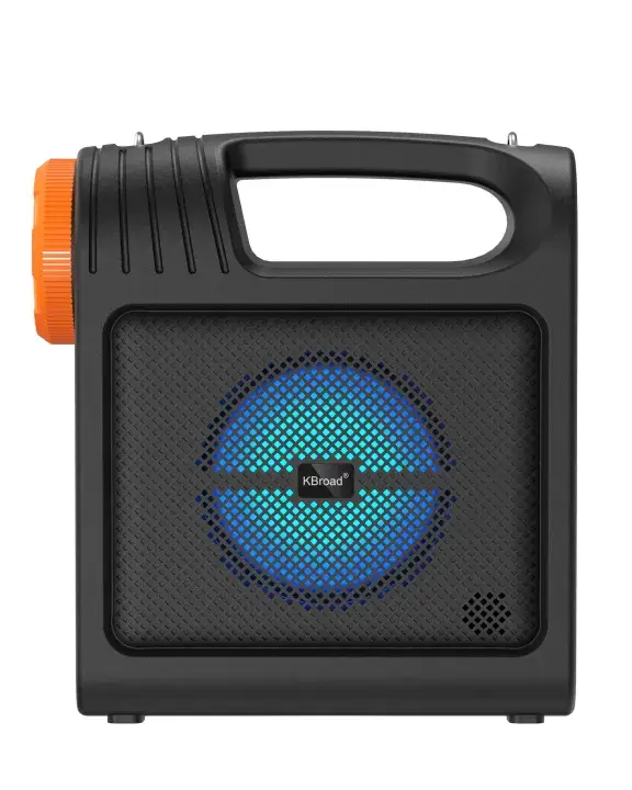 KTS 1837  Bluetooth Speaker with LED and Solar Charging