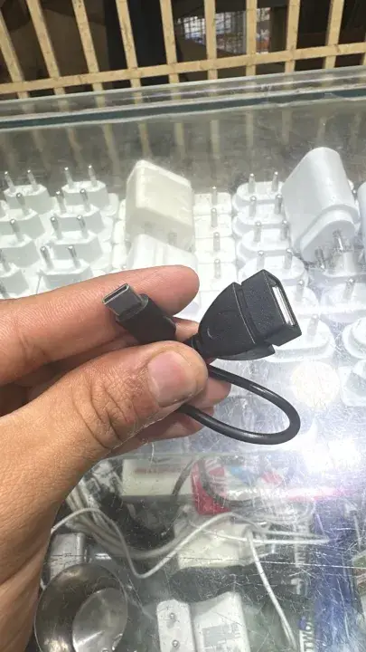 USB Type-C OTG Adapter Cable | USB-C Male to USB-A Female Converter