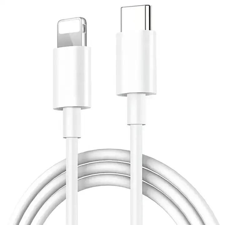 Original 20W PD USB-C to Lightning, Fast Charging Cable with Retail Box , Compatible with 14 Plus, 14 Pro Max, 13, 12, 11, XS, XR, X, 8 Series