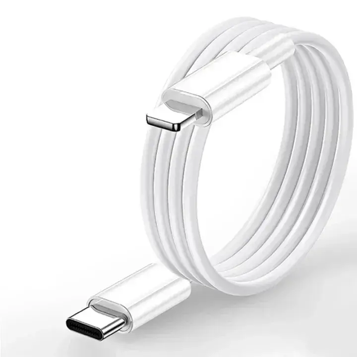 Original 20W PD USB-C to Lightning, Fast Charging Cable with Retail Box , Compatible with 14 Plus, 14 Pro Max, 13, 12, 11, XS, XR, X, 8 Series