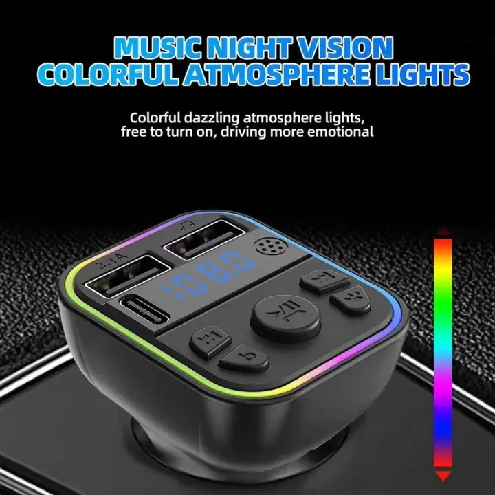 G39 Car MP3 Player with Bluetooth | Wireless Audio Receiver for Seamless Music Streaming, Hands-Free Calling, USB Charging, FM Transmitter, and Multi-Device Connectivity