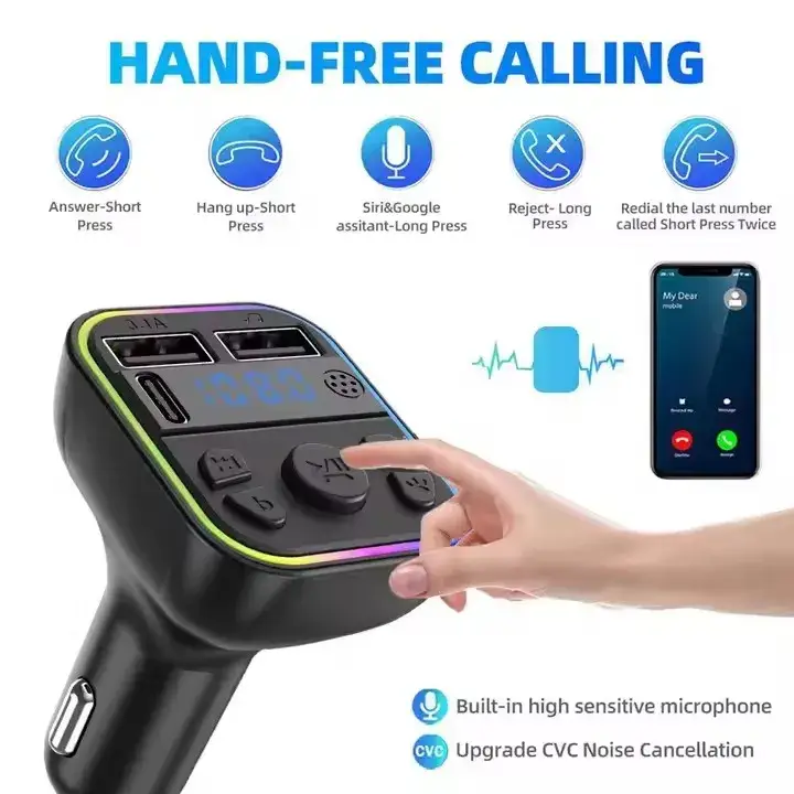 G39 Car MP3 Player with Bluetooth | Wireless Audio Receiver for Seamless Music Streaming, Hands-Free Calling, USB Charging, FM Transmitter, and Multi-Device Connectivity