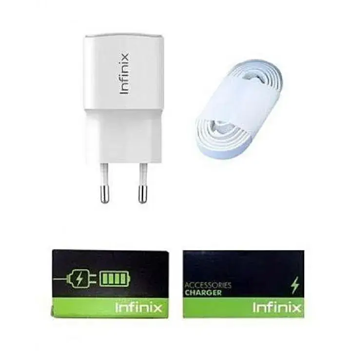 Infinix Fast Charger 3.0A + Data Cable for Hot & Note
