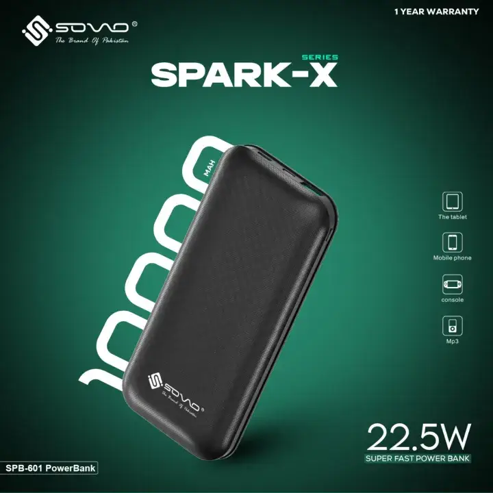 10000 MAH 22.5W PD POWER BANK Portable Charger 10000mAh Power Bank Multi Device Charging Powerbank With 1 Year Brand Warranty