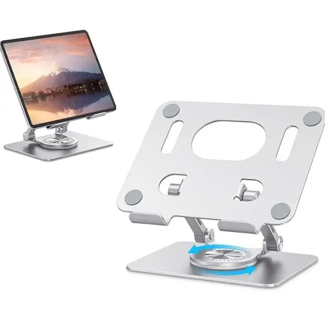 Mobile Phone Stand holder - table stand - office stand - 360° rotation - metal mobile stand - tablet stand