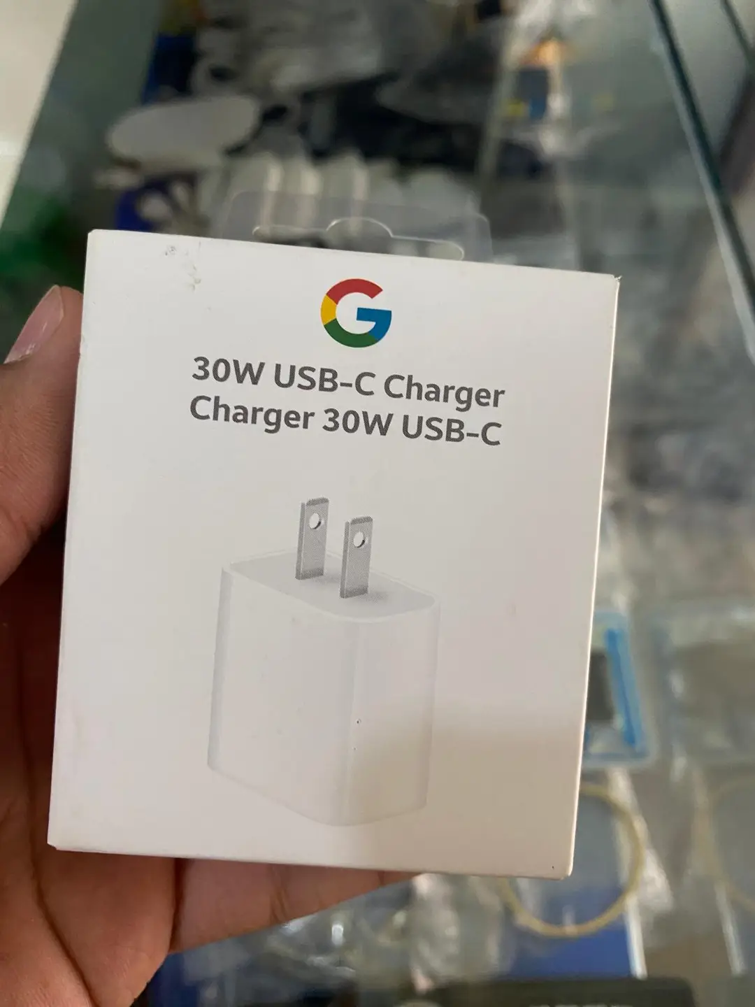 Google Pixel Original 30W USB-C Fast Charger with USB-C Cable (New)