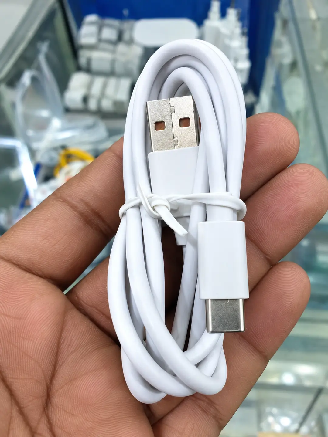 Infinix 18W Fast Charger with Type-C Cable – White