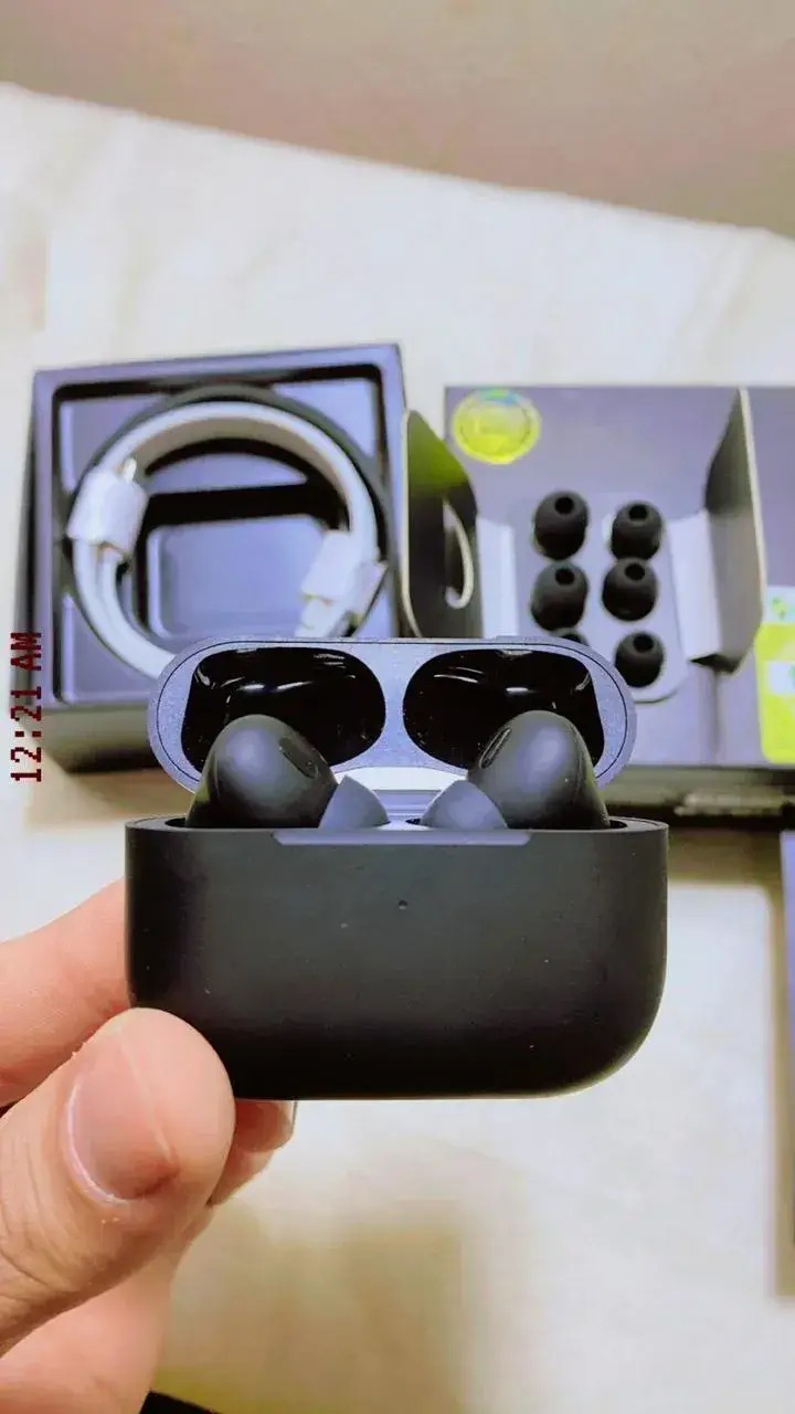 Black AirPods Pro 2 with ANC & Bluetooth by Astimart – Markaz