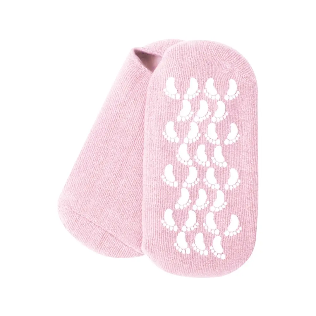 Reusable Silicone Spa Gel Socks for Dry Feet and Cracked
