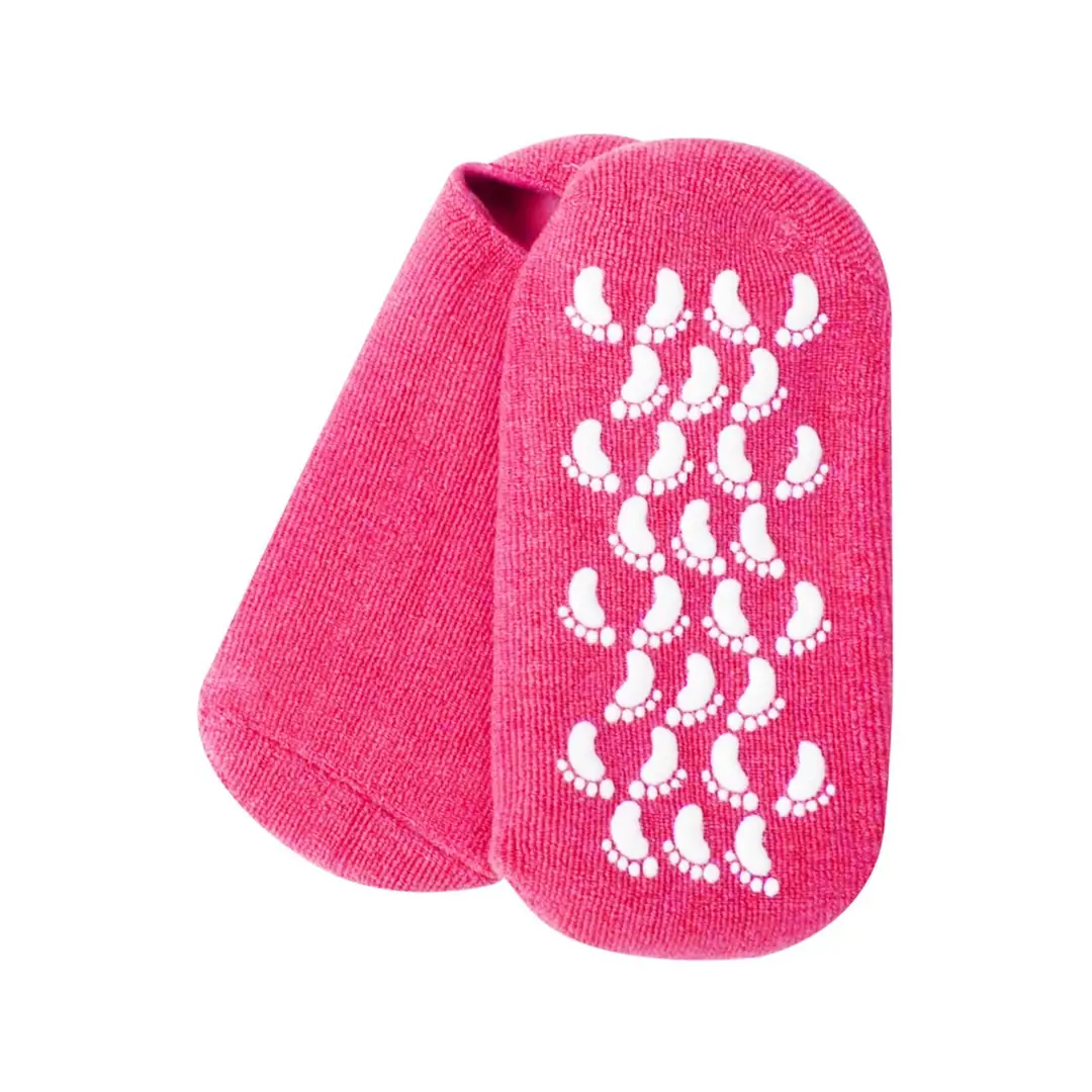 Reusable Silicone Spa Gel Socks for Dry Feet and Cracked