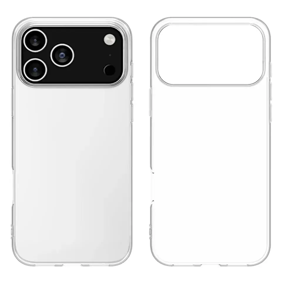 2.0MM Transparent Phone Clear Case for iPhone 17 Pro | Slim Shockproof Protective Back Cover | Scratch Resistant iPhone clear Case