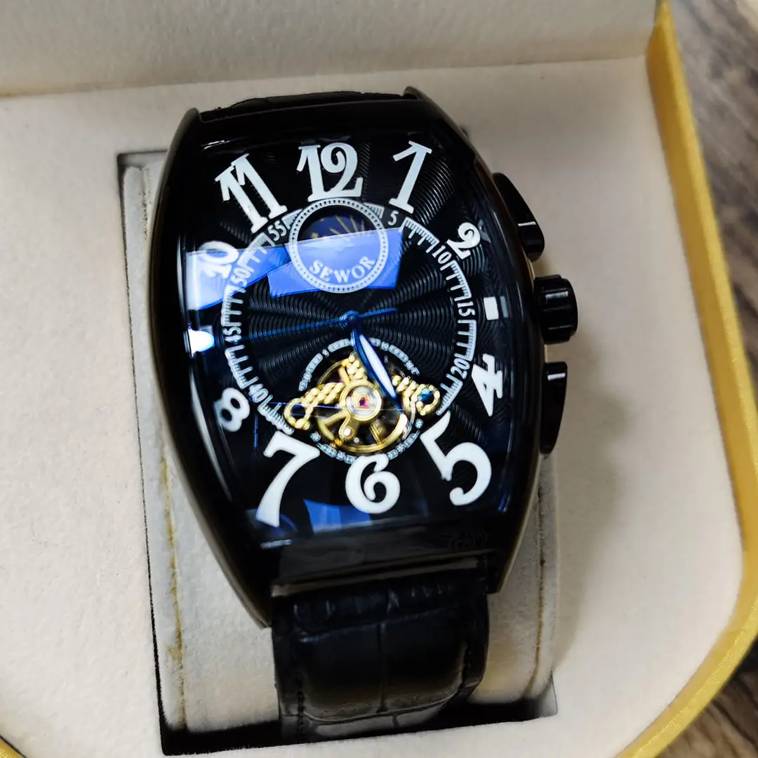 Business Fashion Multi-Functional Automatic Wheel Watch