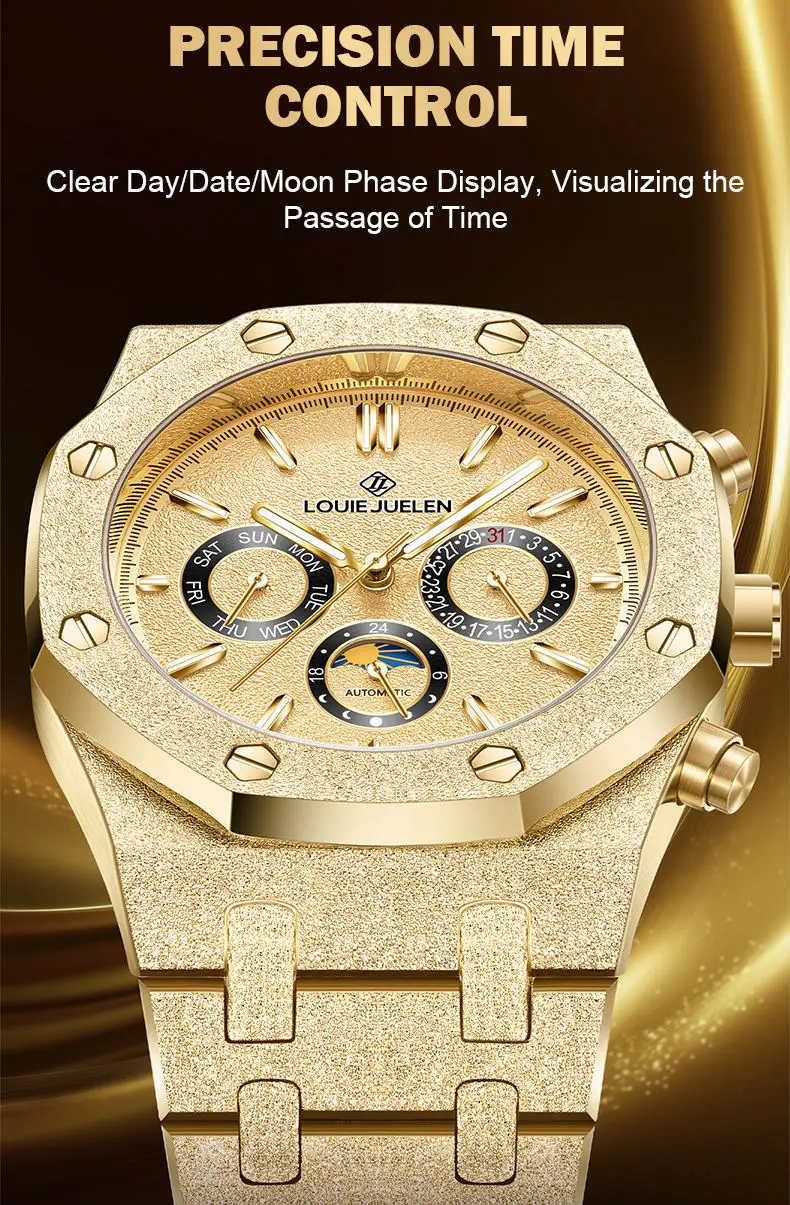 Luxury Multi-function Automatic Men's Watch Waterproof