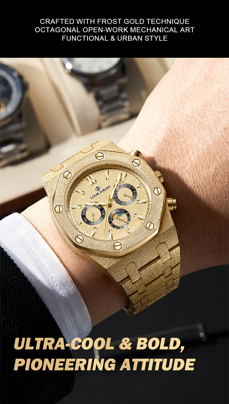 Luxury Multi-function Automatic Men's Watch Waterproof