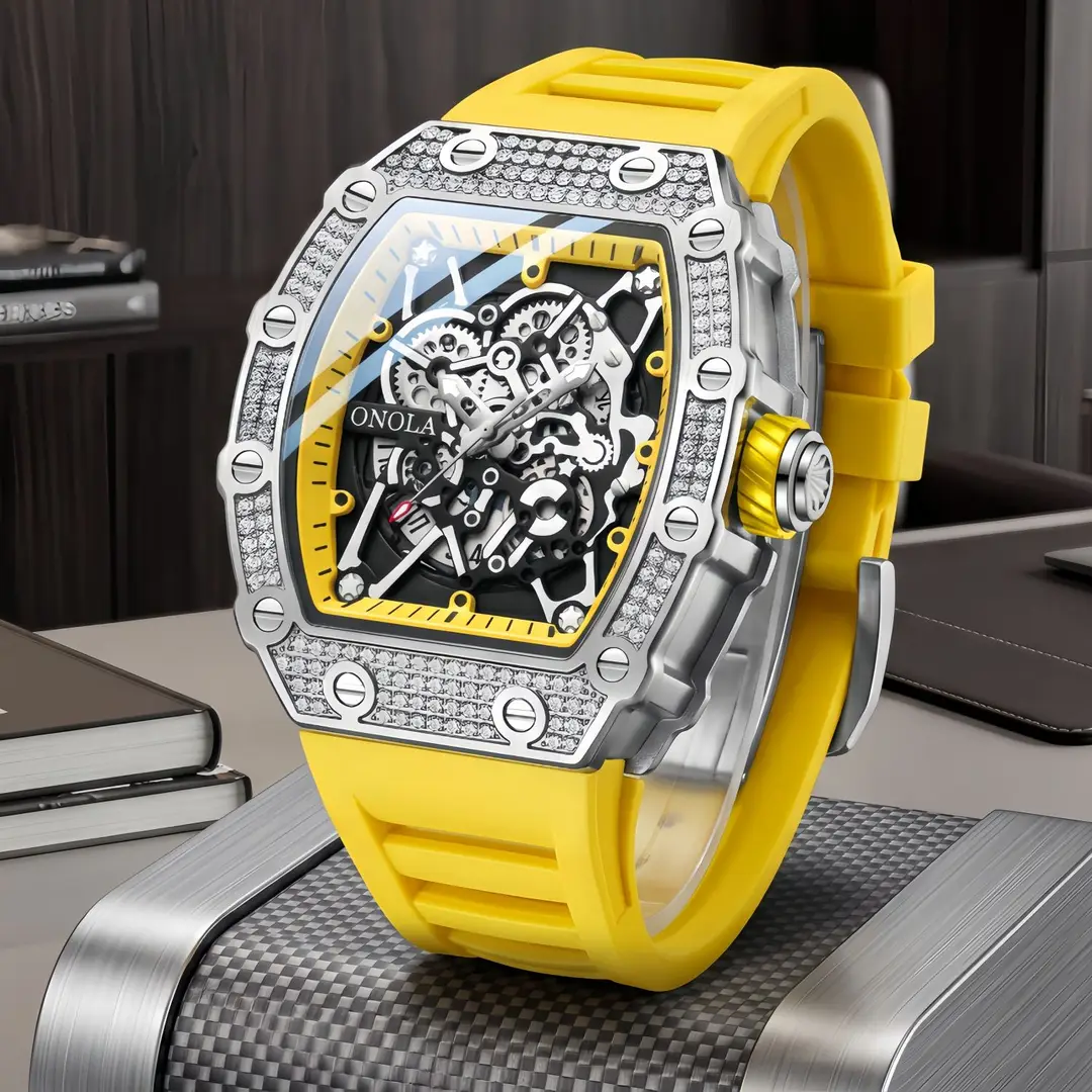 Latest Trending Luxury Waterproof Watch ONOLA 3827D