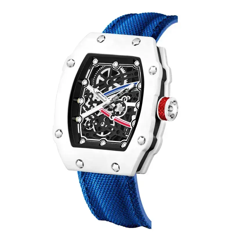 New Ultra-Thin Barrel-Shaped Men's Quartz Watch Fashionable