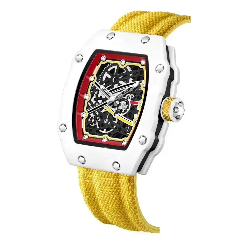 New Ultra-Thin Barrel-Shaped Men's Quartz Watch Fashionable