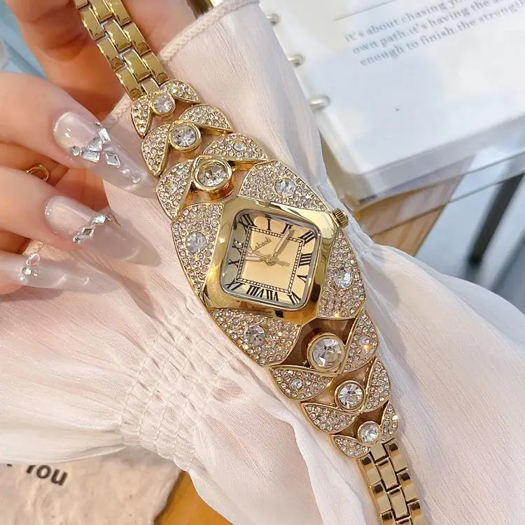 Women Luxury Diamond Bracelet Watch waterproof