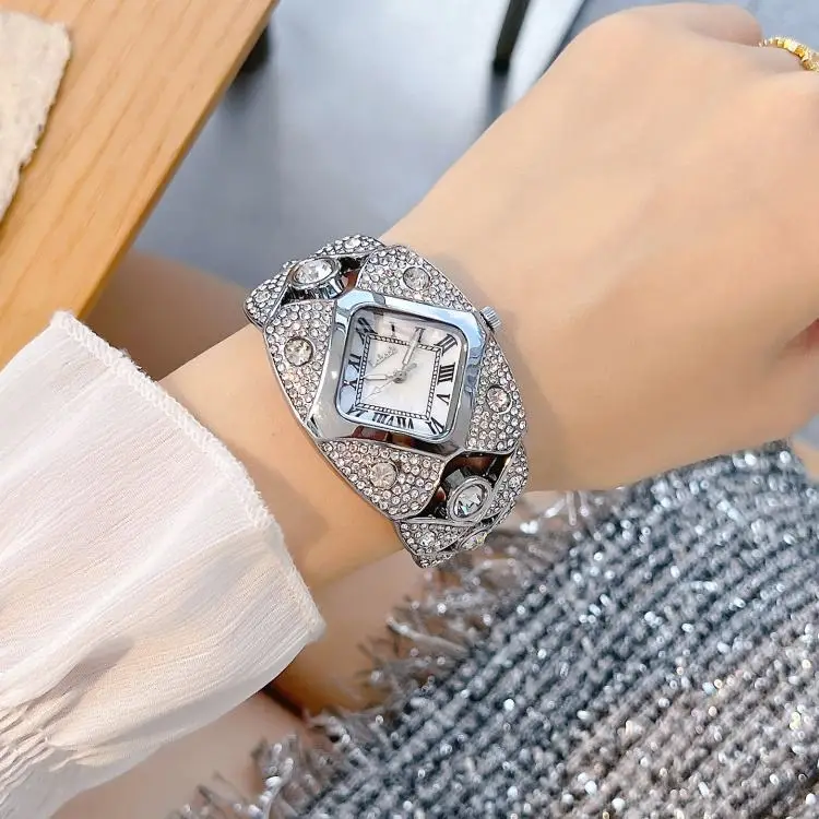 Women Luxury Diamond Bracelet Watch waterproof